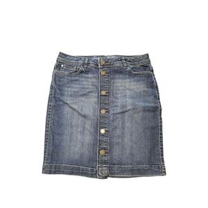 Tommy Hilfiger Blue Knee-Length Pencil Skirt